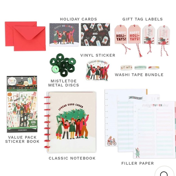 The Happy Planner - Be Happy Box - Feelin' Festive - Picture 4 of 16